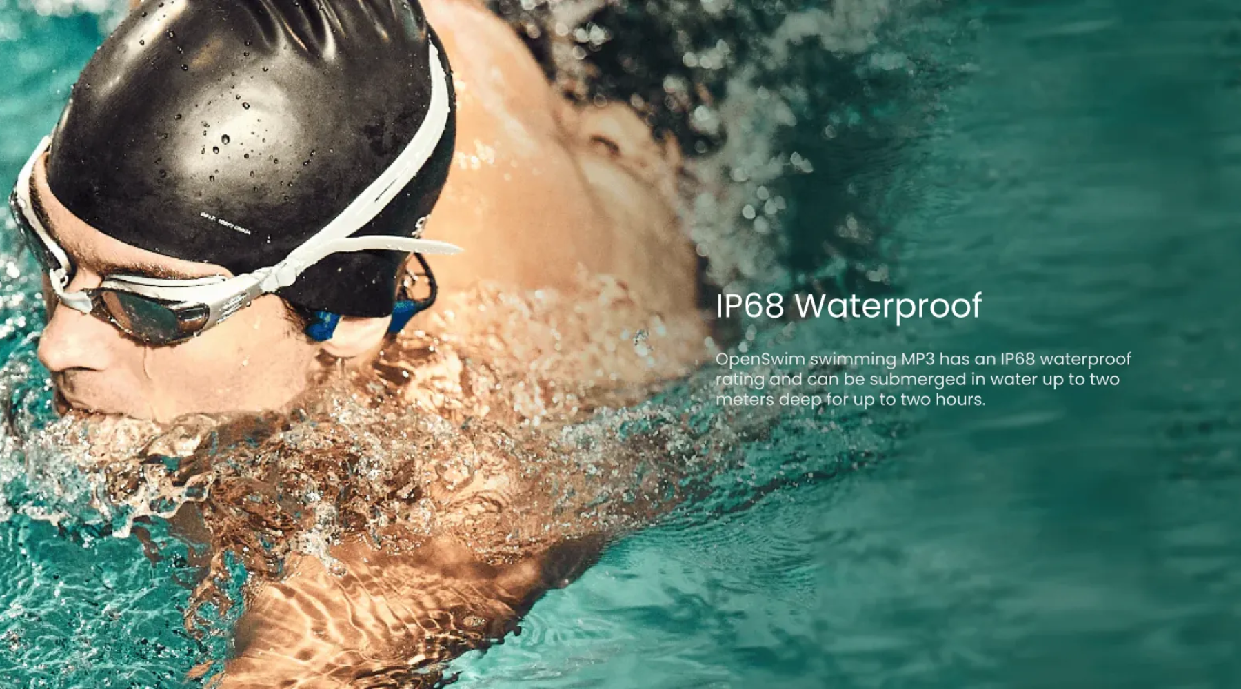 Shokz OpenSwim Pro waterproof swimming headphones