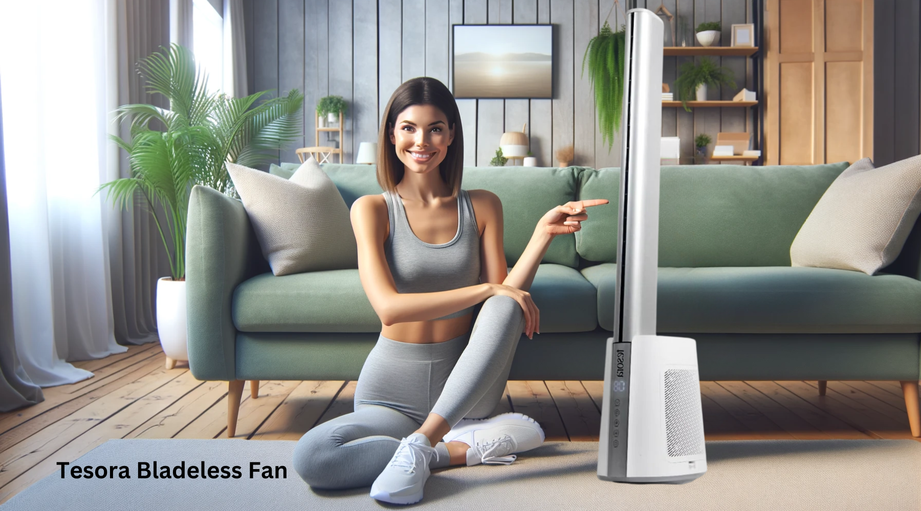 Tesora Aero Stream bladeless oscillating fan