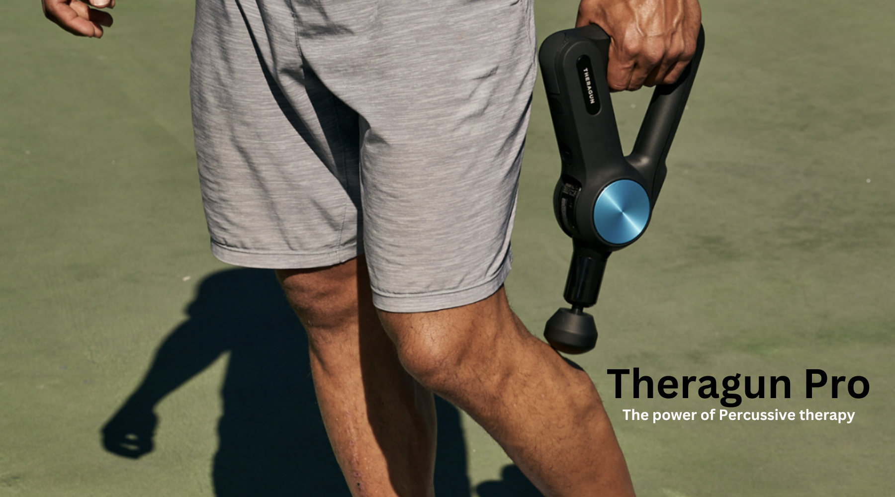 Theragun percussion massage gun review at Access World