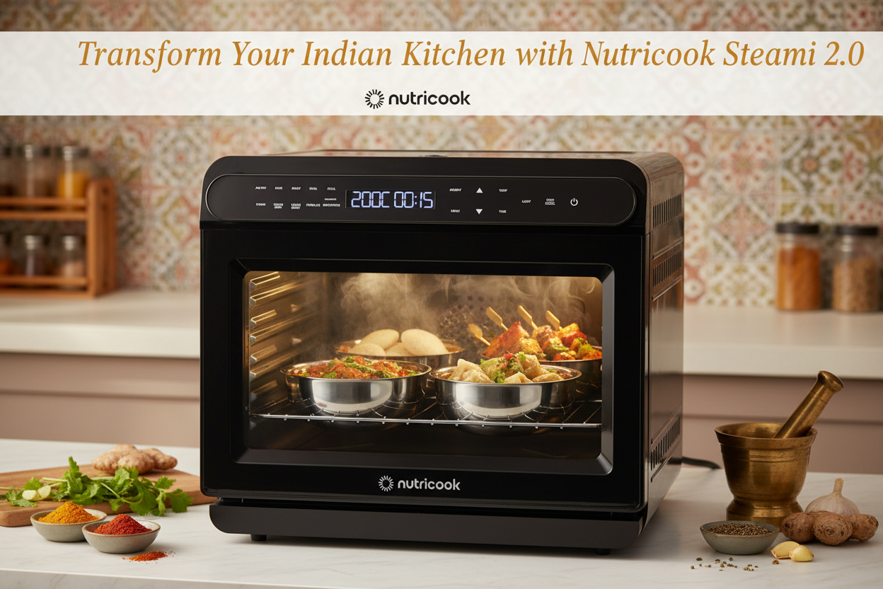 Nutricook Steami 2.0 Review: Perfect Steam Oven for Indian Kitchens | 24L Capacity