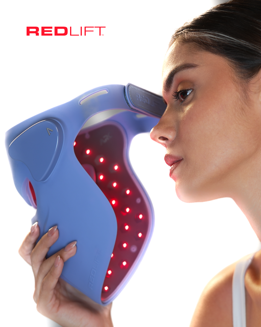 ARC RedLift red light therapy face mask front view