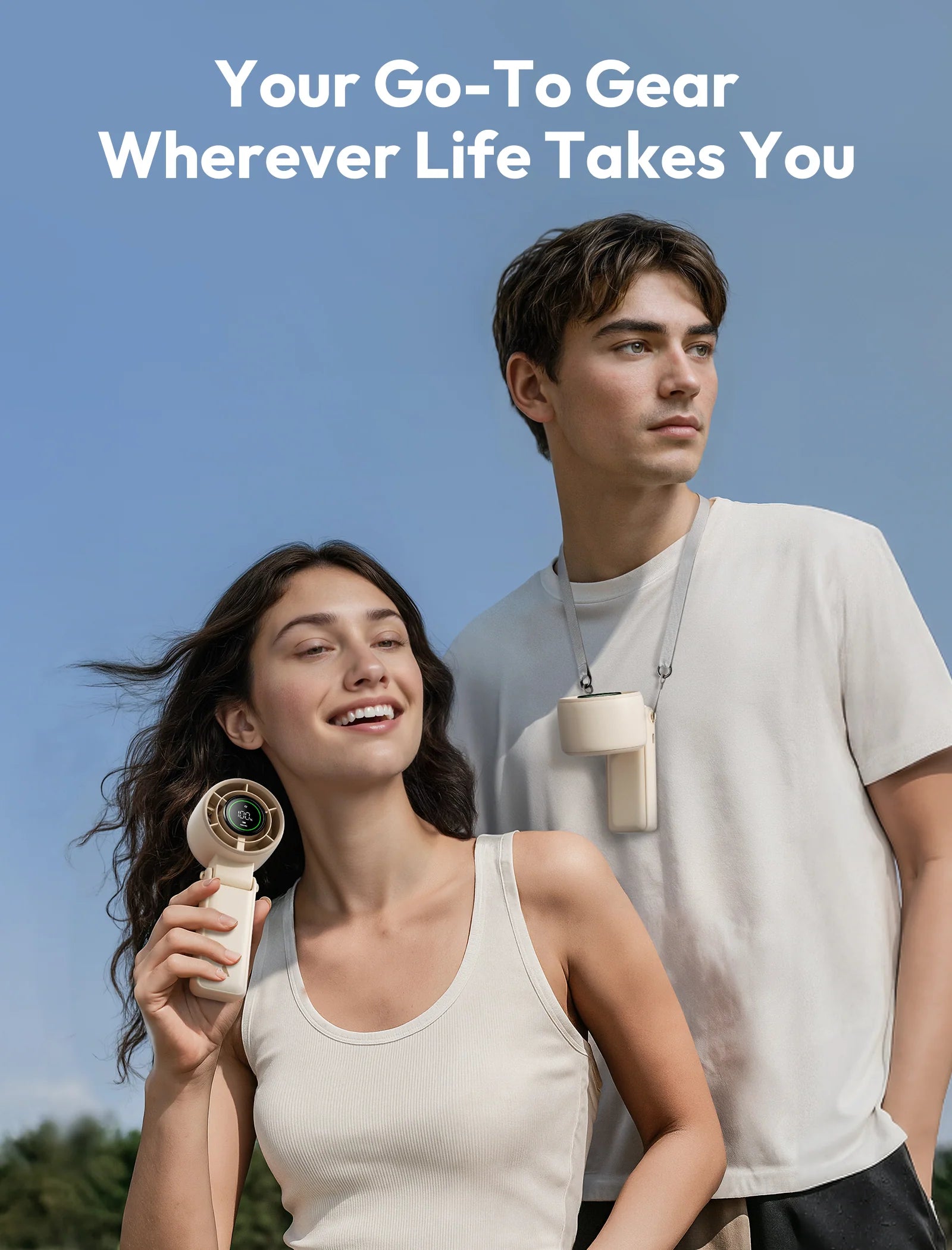 Aecooly Halo 02 5000 mAh Portable Hand Held Fan