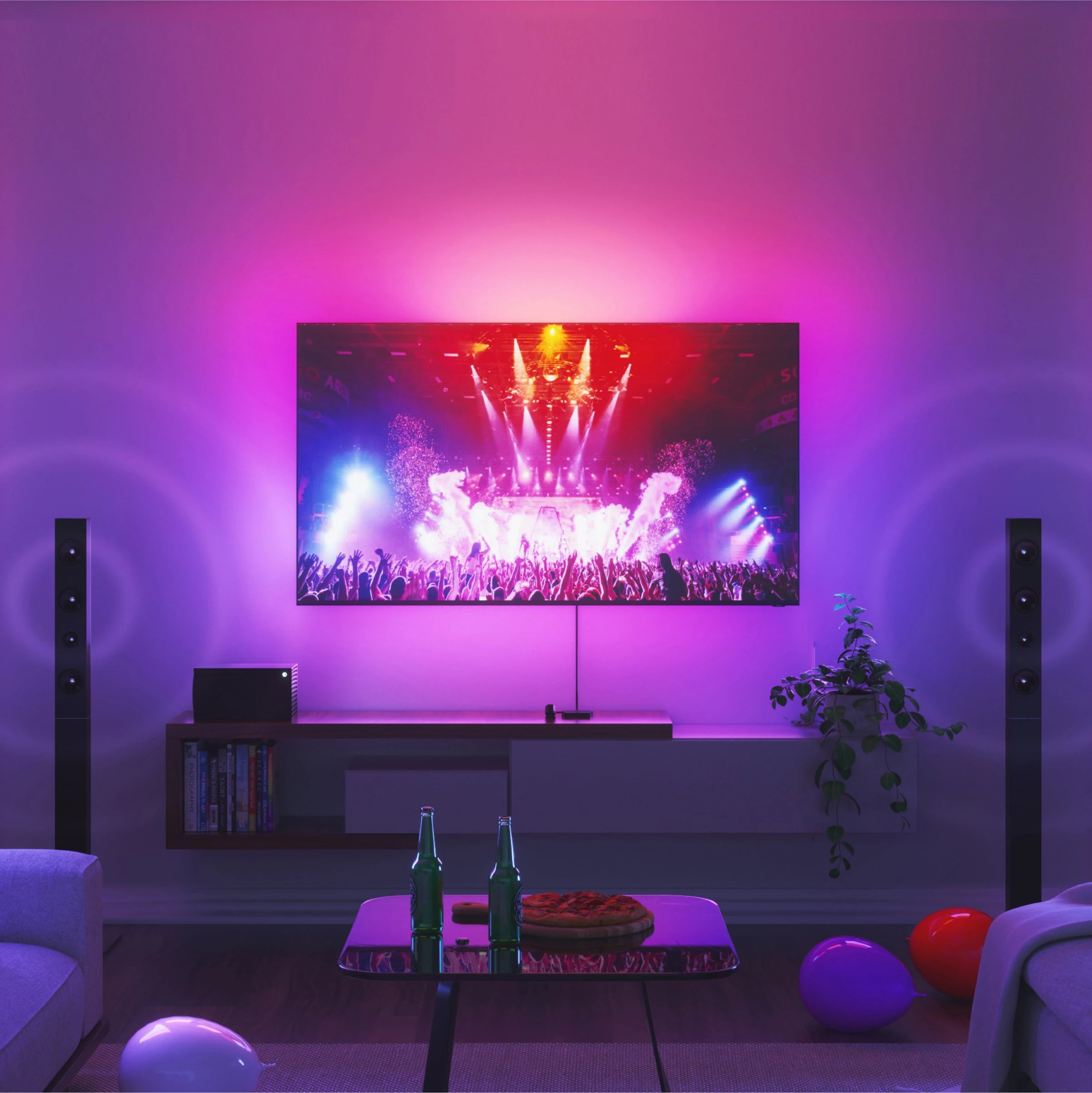 Nanoleaf 4D Screen Mirror + Lightstrip Kit (TVs & Monitors Up to 85″)