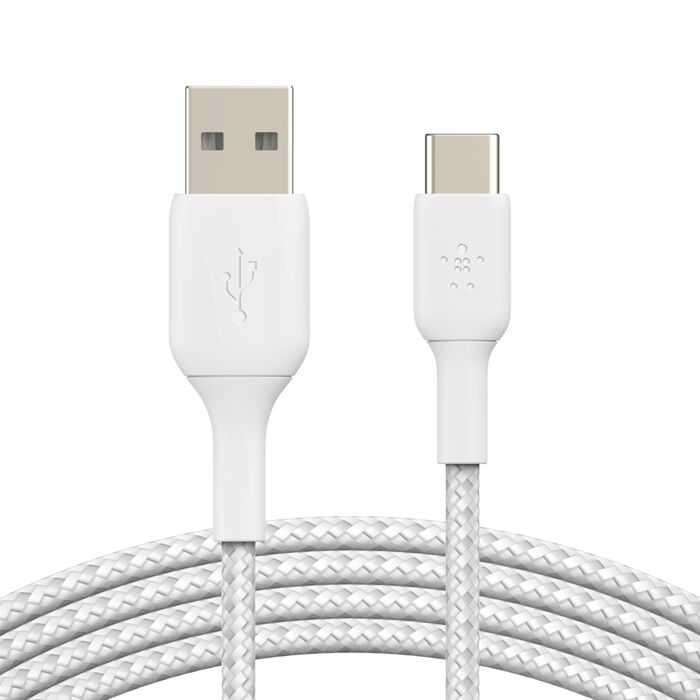 BoostCharge Braided USB-C to USB-A Cable