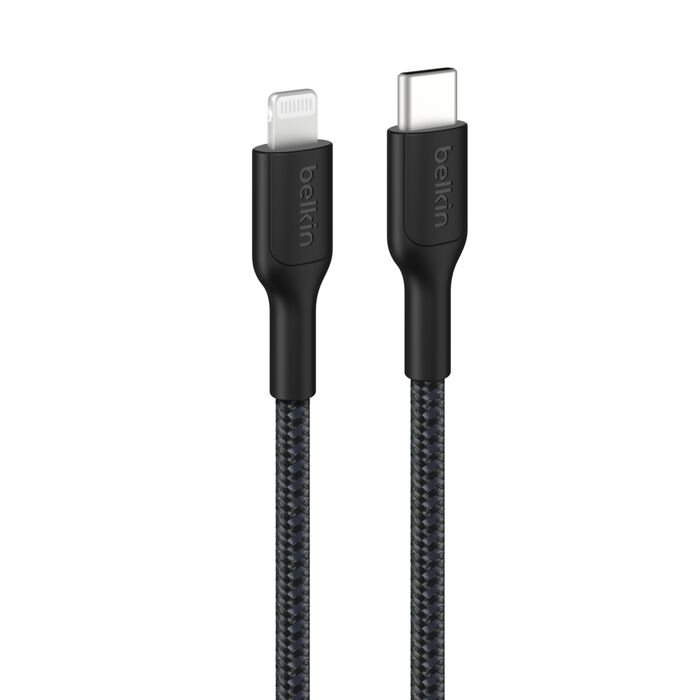 Belkin BoostCharge Braided USB-C to Lightning Cable