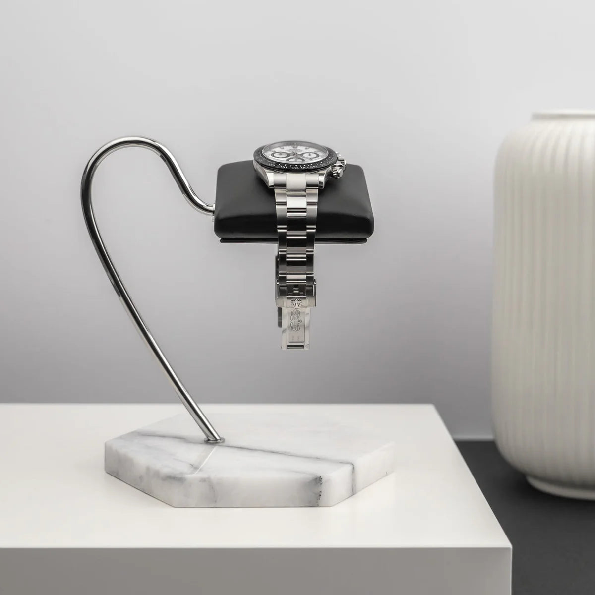 Fawes Hexagonal Watch Stand Single Cushion
