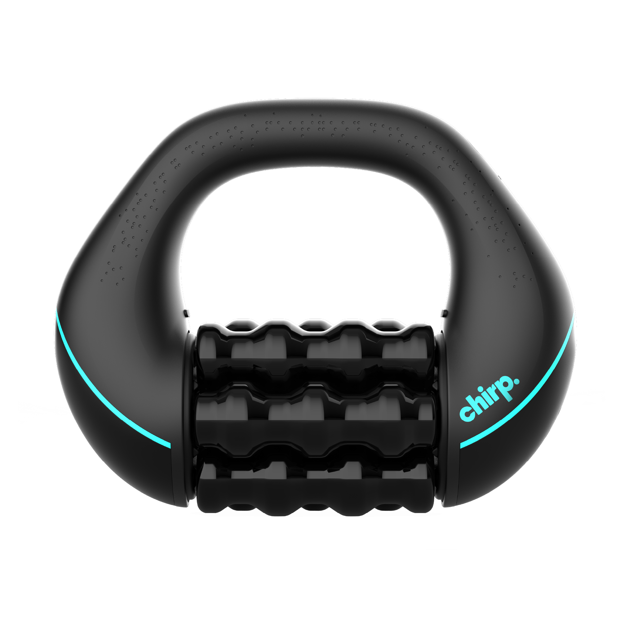 Close-up detail of the Chirp RPM Mini roller nodes