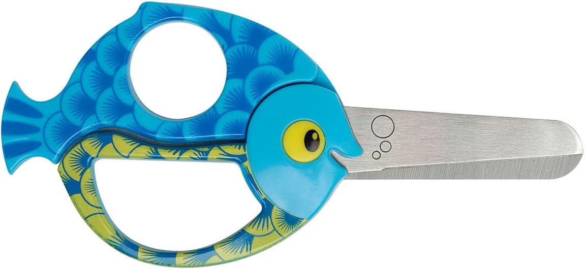 Fiskars Children's Animal Scissors with Fish Motif