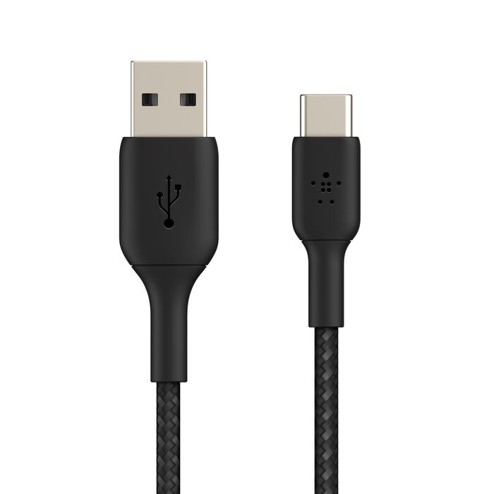 BoostCharge Braided USB-C to USB-A Cable
