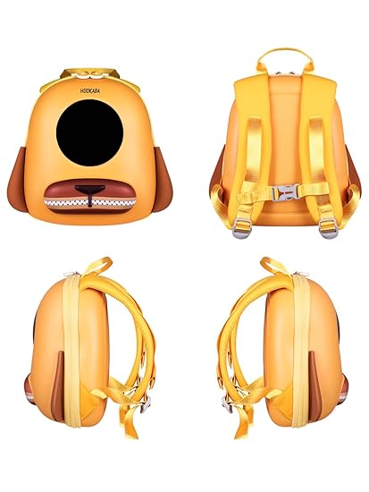 Hookaba GlowBuddy LED Eyes Backpack | Kids Smart Bag With App Control