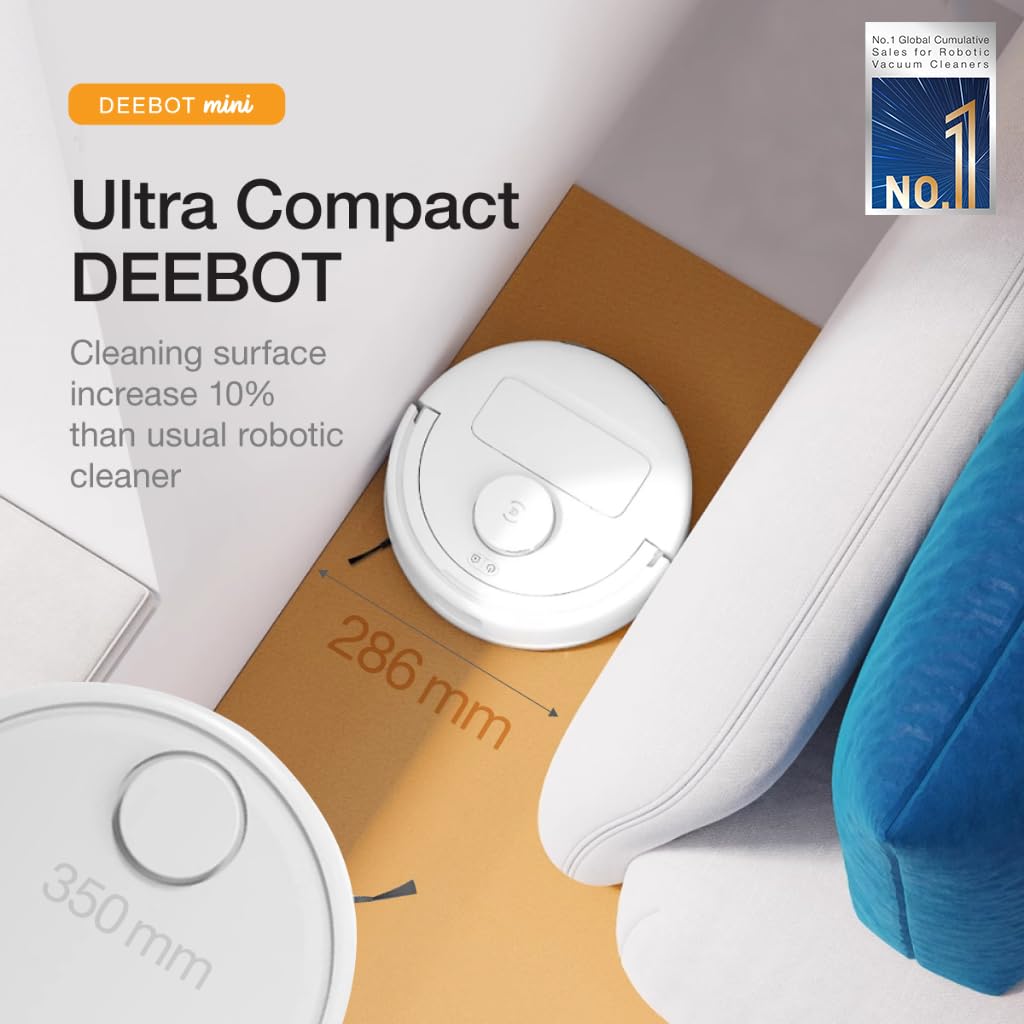 ECOVACS DEEBOT MINI Omni 2 in 1 Robot Vacuum Cleaner & Mop