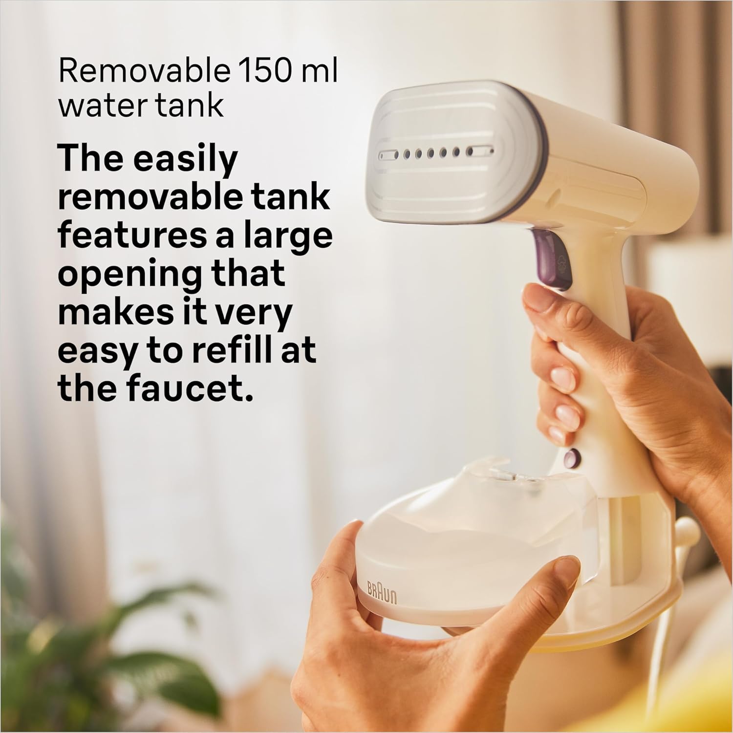 Braun QuickStyle 5 GS5011PU compact handheld steamer