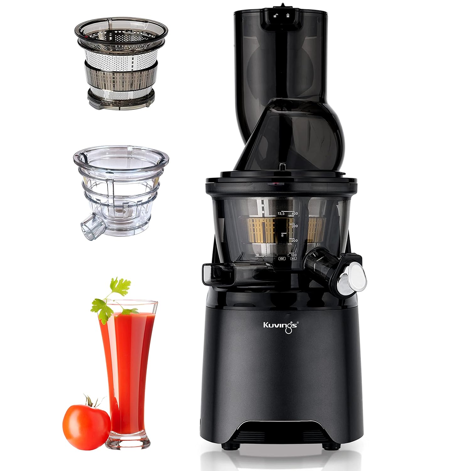 Kuvings Evo 810 Professional Cold Press Whole Slow Juicer With Smoothie & Sorbet Strainers