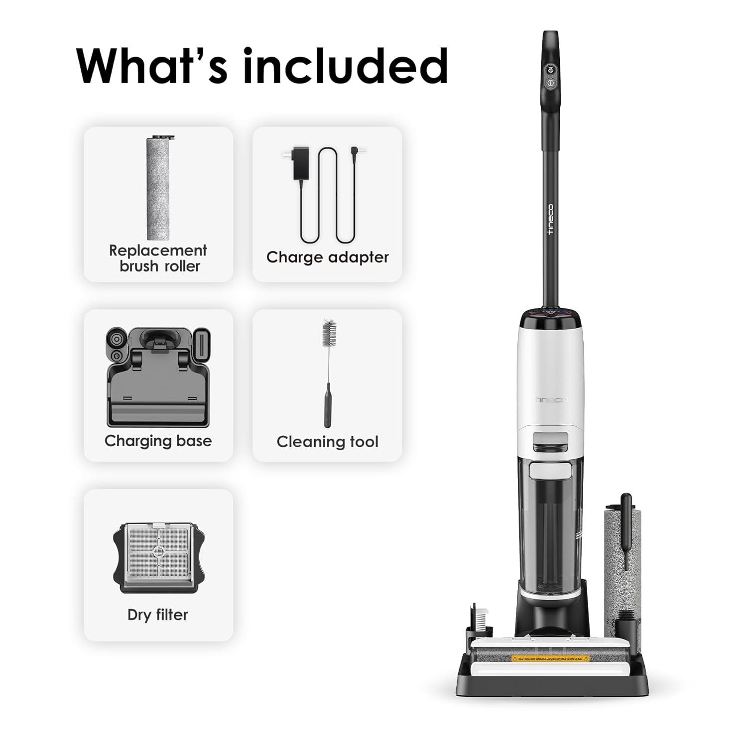 Tineco Floor ONE S7 Steam Cordless Wet & Dry Vacuum Cleaner