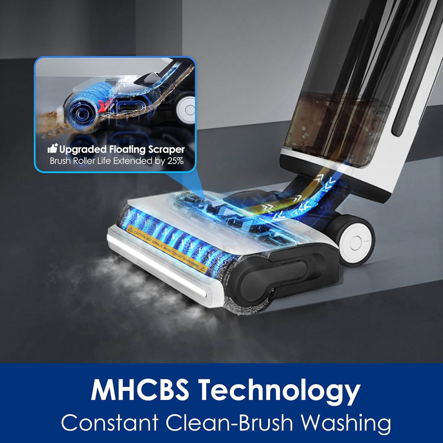 Tineco Floor ONE S7 Steam Cordless Wet & Dry Vacuum Cleaner