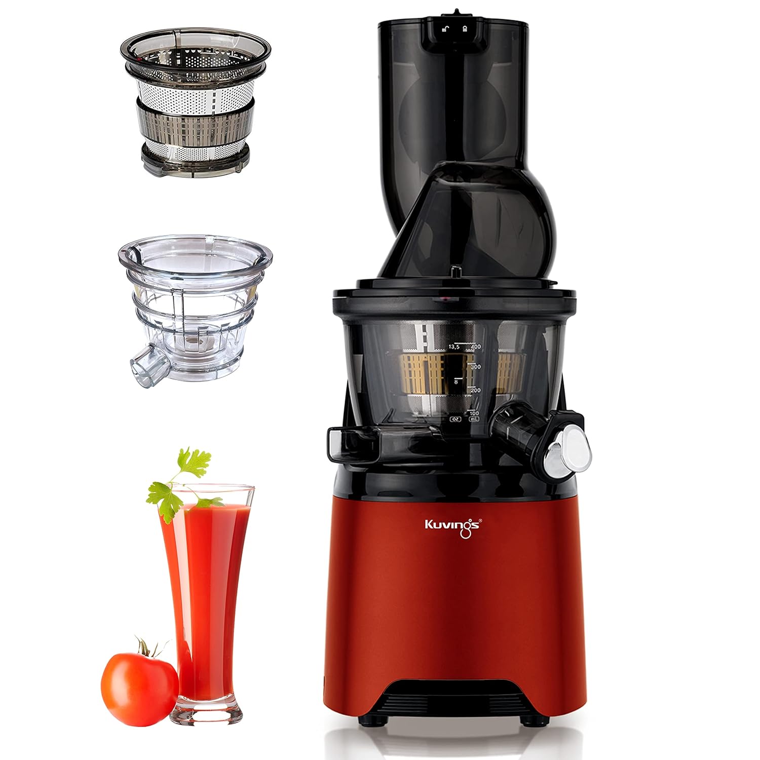 Kuvings Evo 810 Professional Cold Press Whole Slow Juicer With Smoothie & Sorbet Strainers