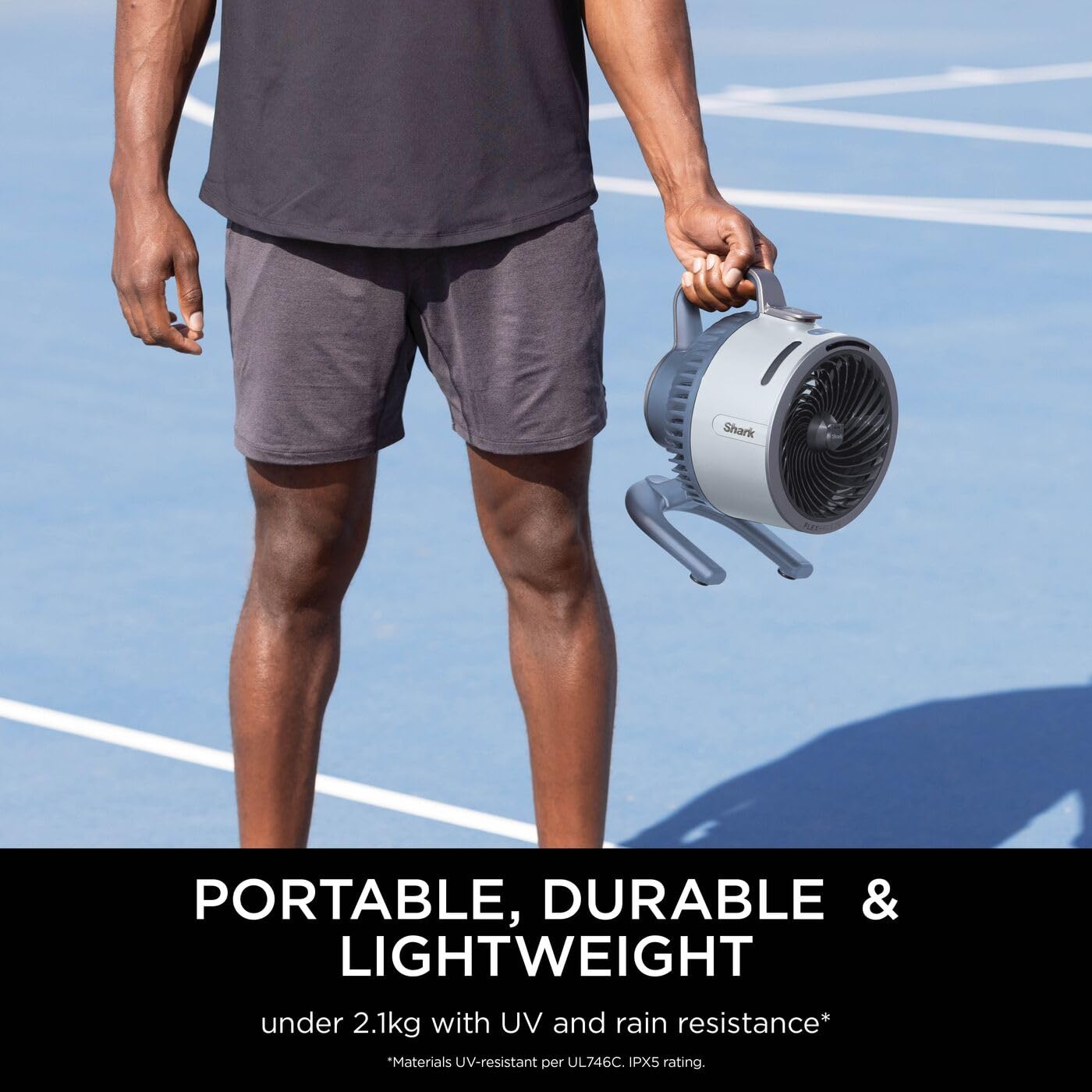 Shark FlexBreeze HydroGo Misting Fan FA050UKBL