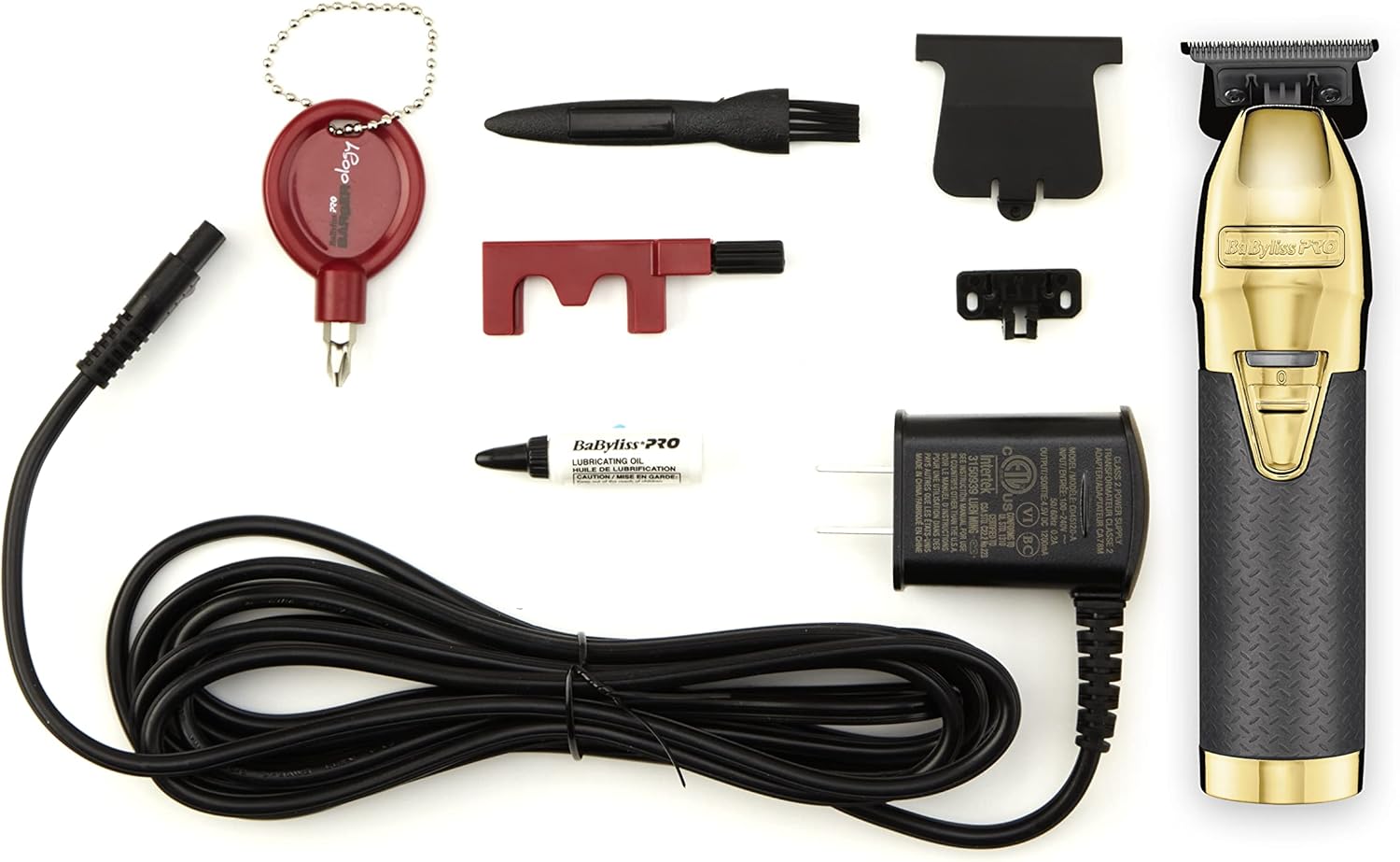 BaByliss PRO GOLDFX Boost+ Professional Outlining Trimmer Electric Razor BAB787GBPH