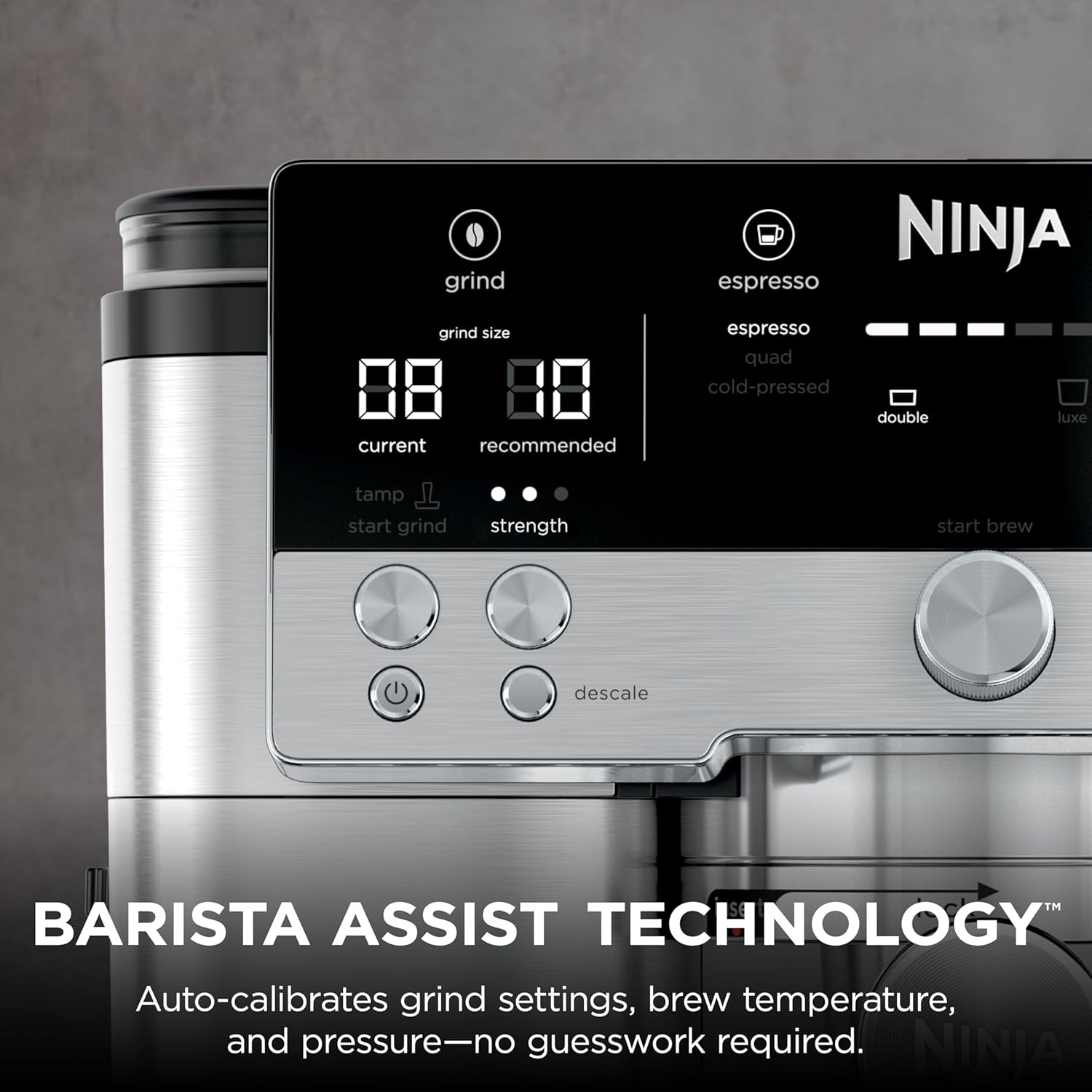 Ninja Luxe Premier 3 in 1 Espresso Coffee Maker Machine - ES6601EU