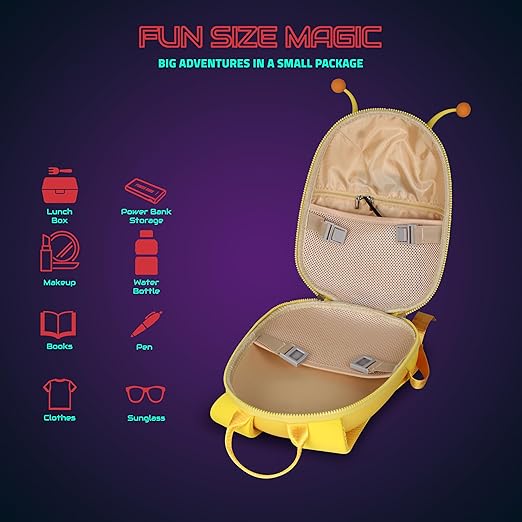 Hookaba GlowBuddy LED Eyes Backpack | Kids Smart Bag With App Control