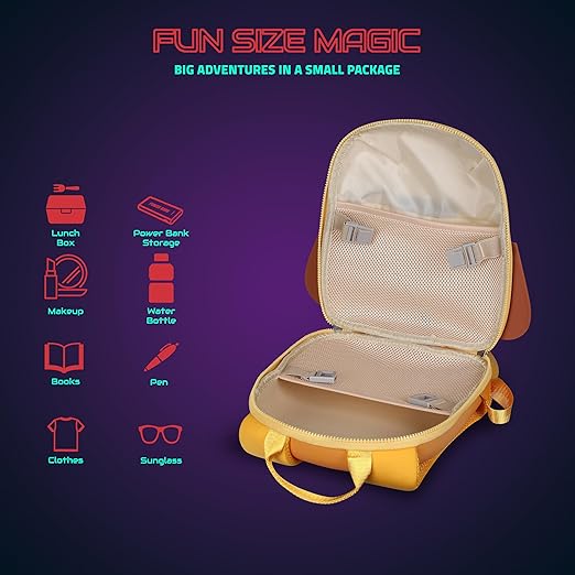 Hookaba GlowBuddy LED Eyes Backpack | Kids Smart Bag With App Control