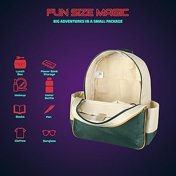 Zyppie Kids LED Backpack | 9L Lightweight Bag with Custom Display