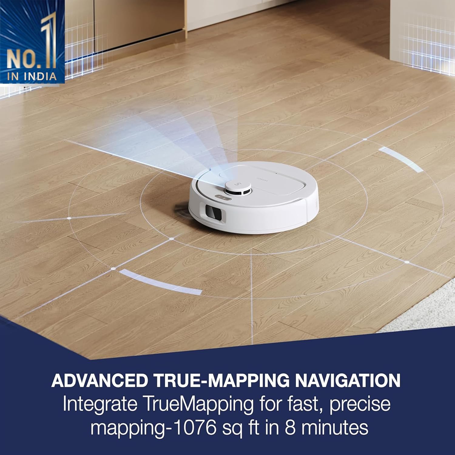 ECOVACS DEEBOT N30 White 2 in 1 Robot Vacuum Cleaner & Mop