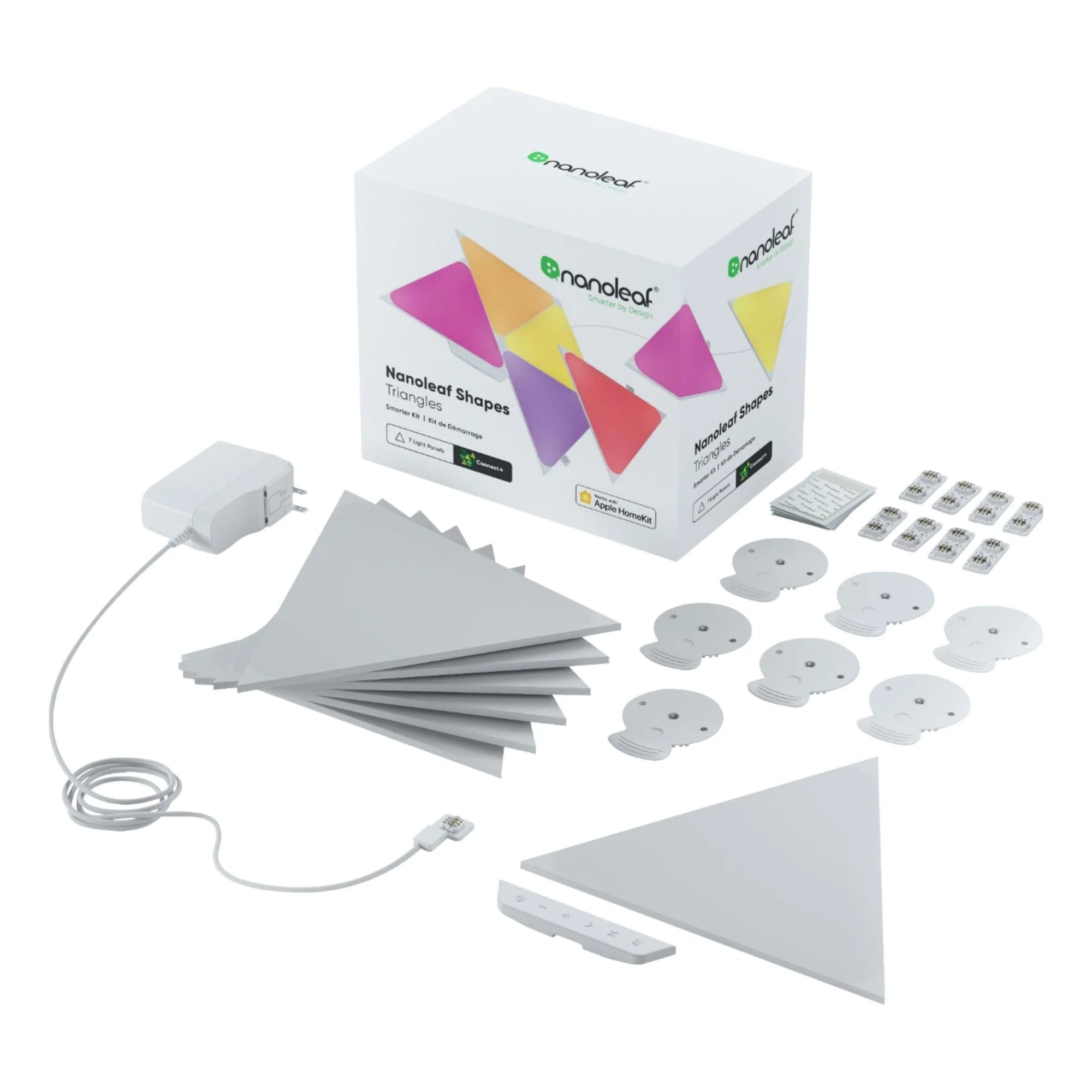 Nanoleaf Shapes Triangle Starter Kit 9 Light Panels