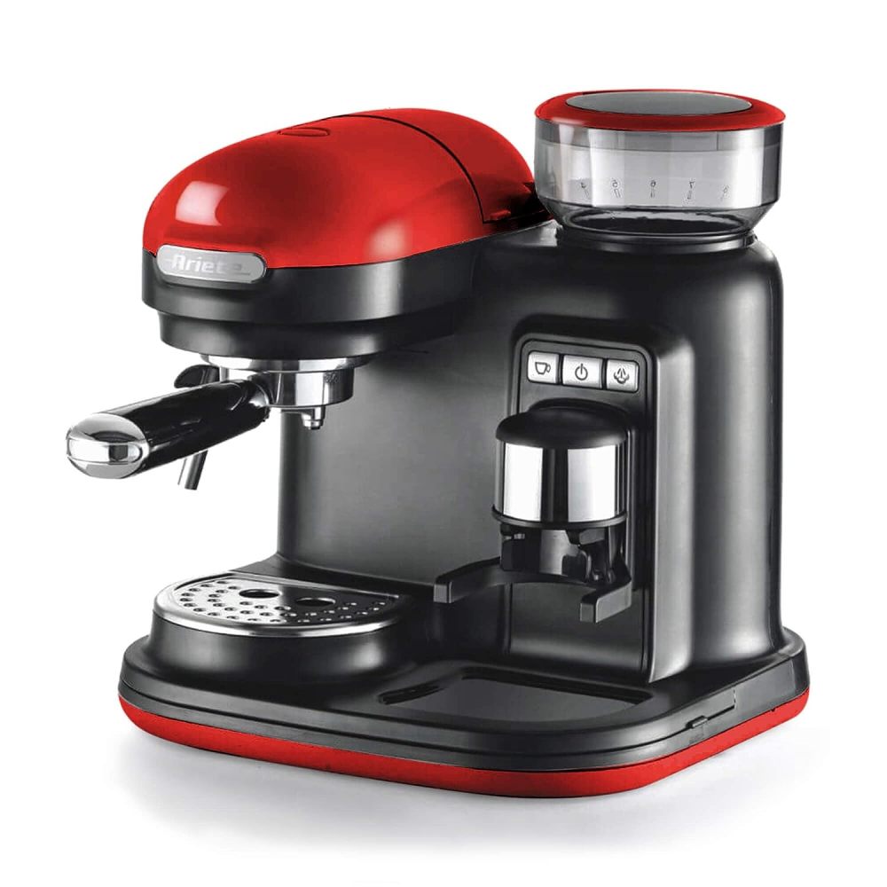 Ariete Moderna Espresso Coffee Machine With Grinder 1318