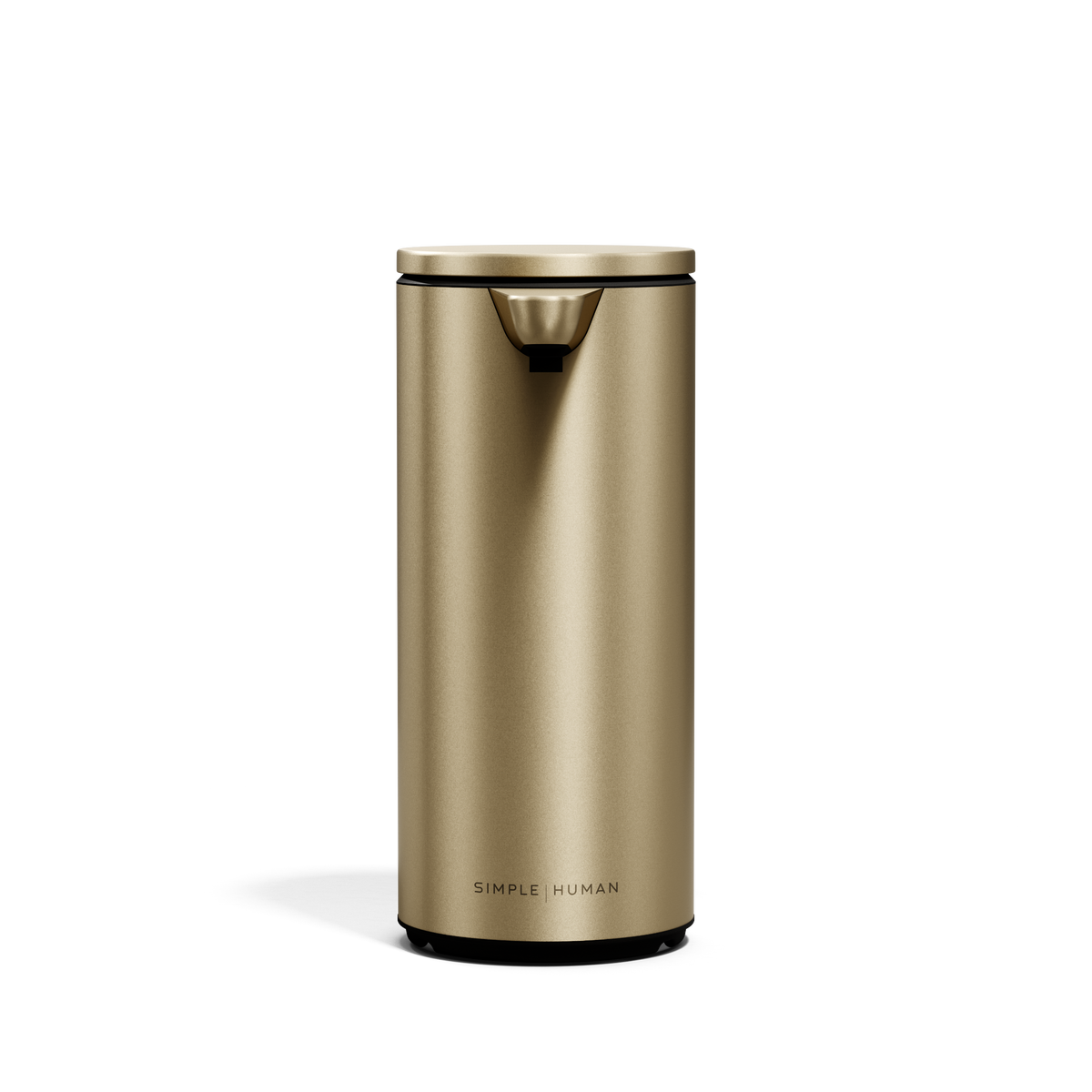 Simplehuman 9 oz rechargeable liquid sensor pump in matte gold