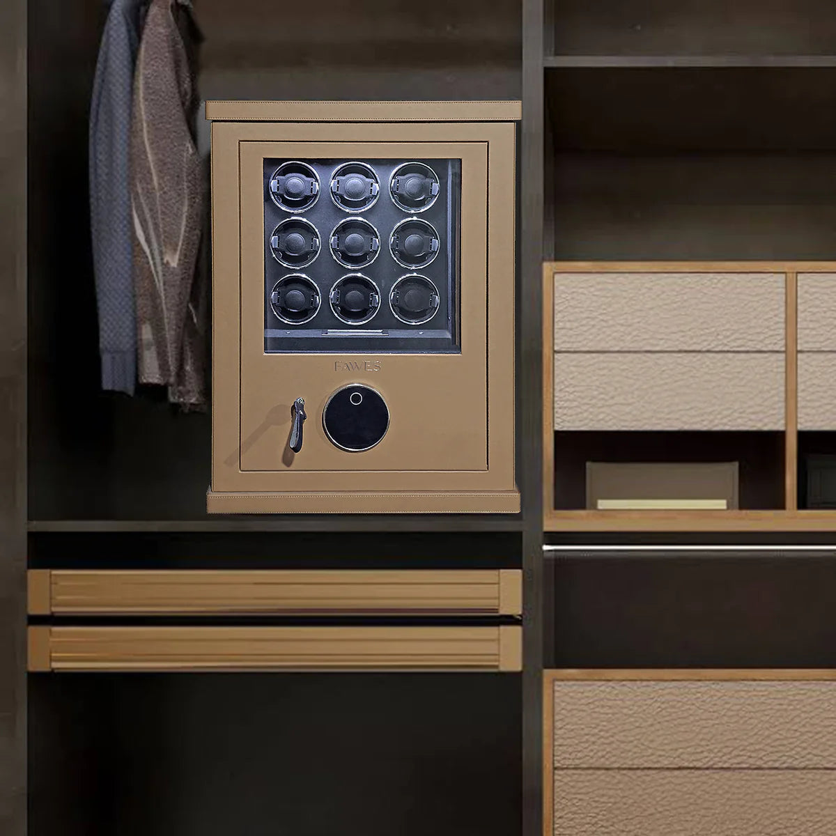 Fawes Elite G Safe Locker With Glass Door