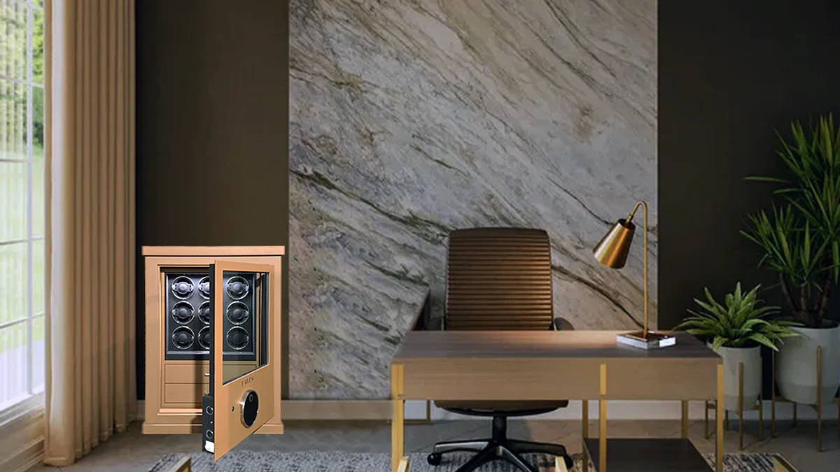 Fawes Elite G Safe Locker With Glass Door