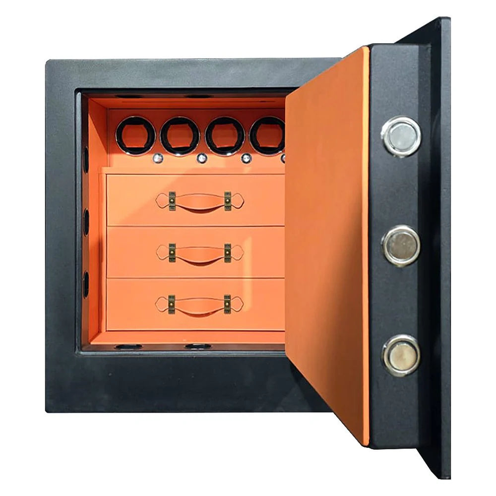 Elite XS - Safe Locker - Orange Leather