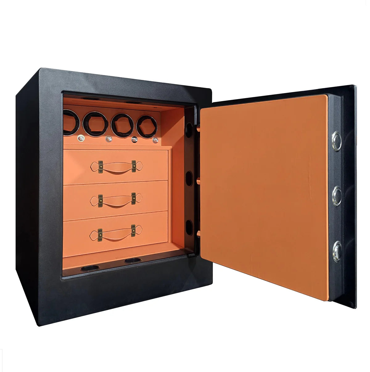 Elite XS - Safe Locker - Orange Leather