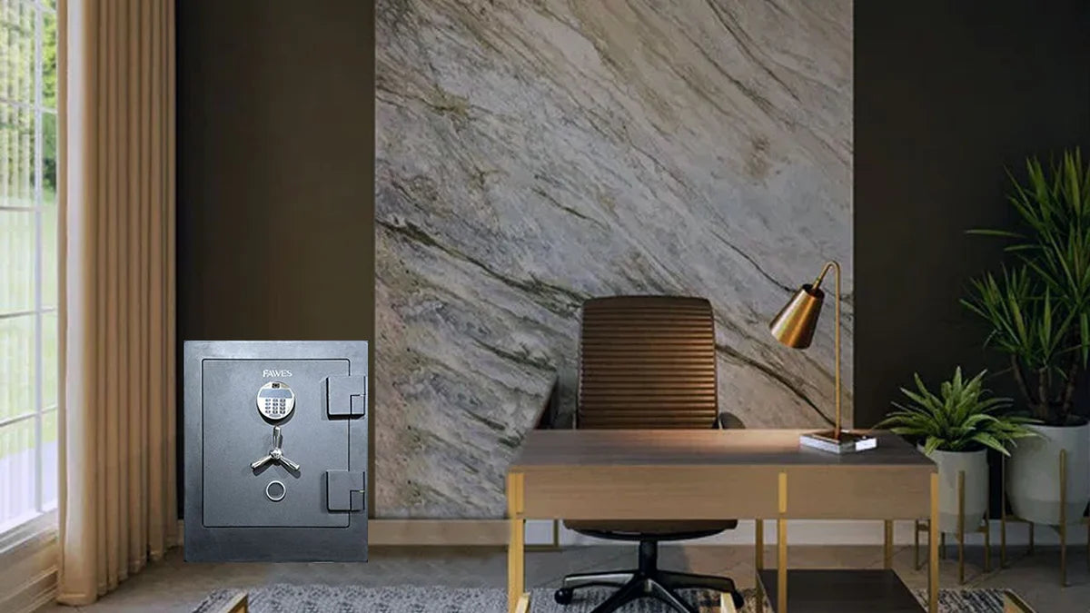 Elite XS - Safe Locker - Orange Leather