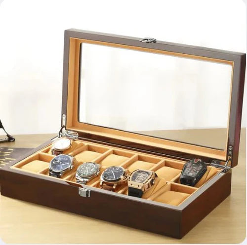 Fawes Wooden Watch Storage Box