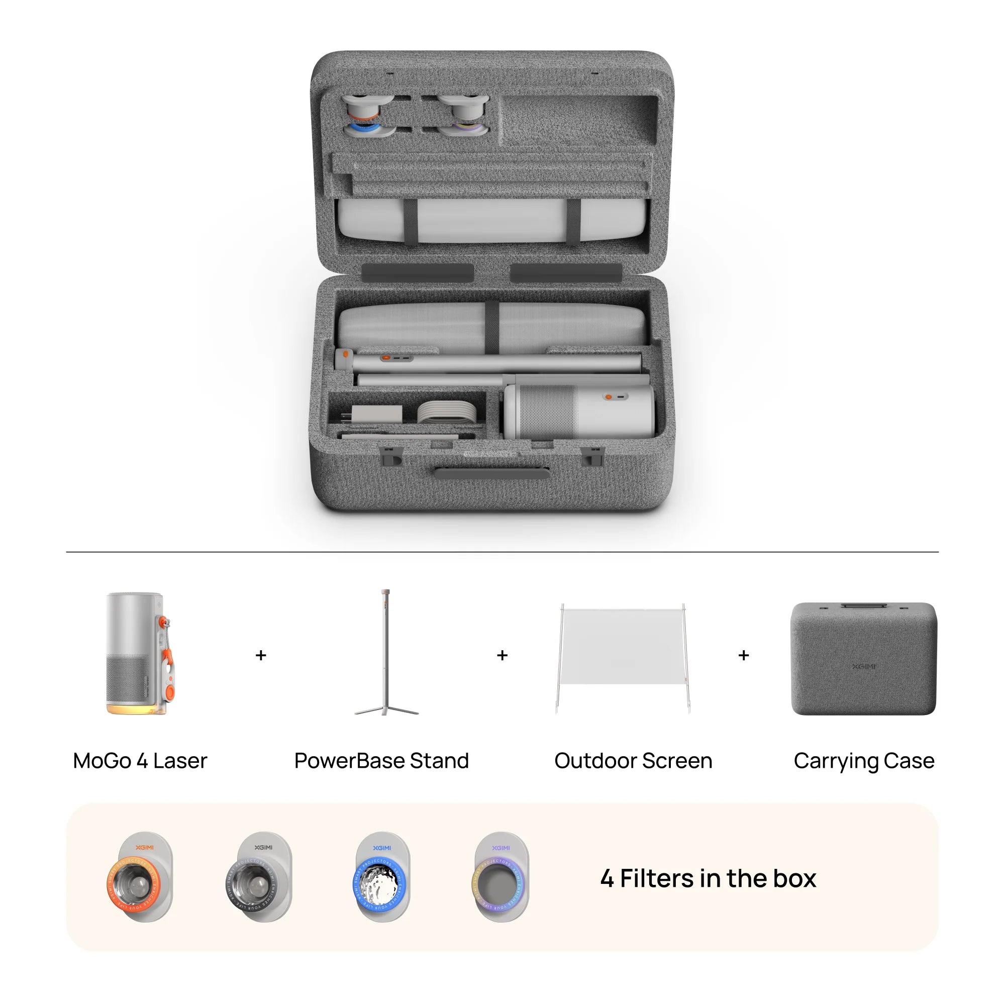 XGIMI Mogo 4 Outdoor Bundle Portable Projector