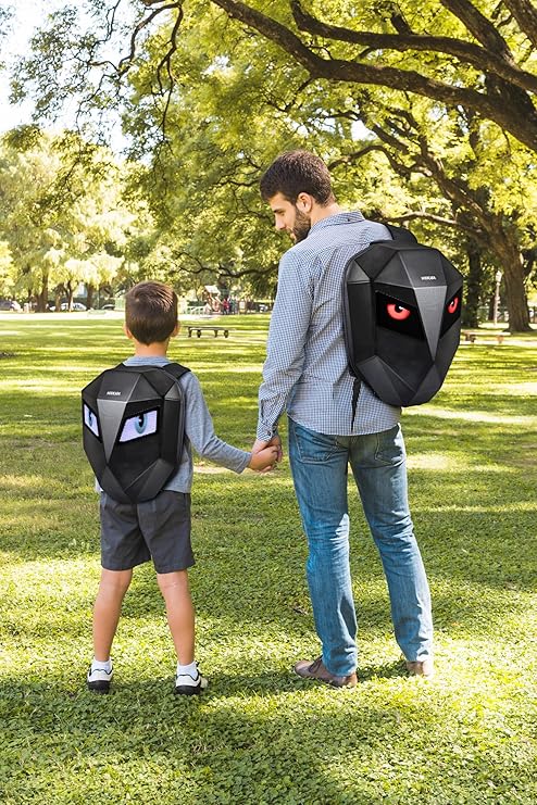 Hookaba Eye Rover LED Backpack 31L | Motorcycle Riding Bag With Programmable Screen