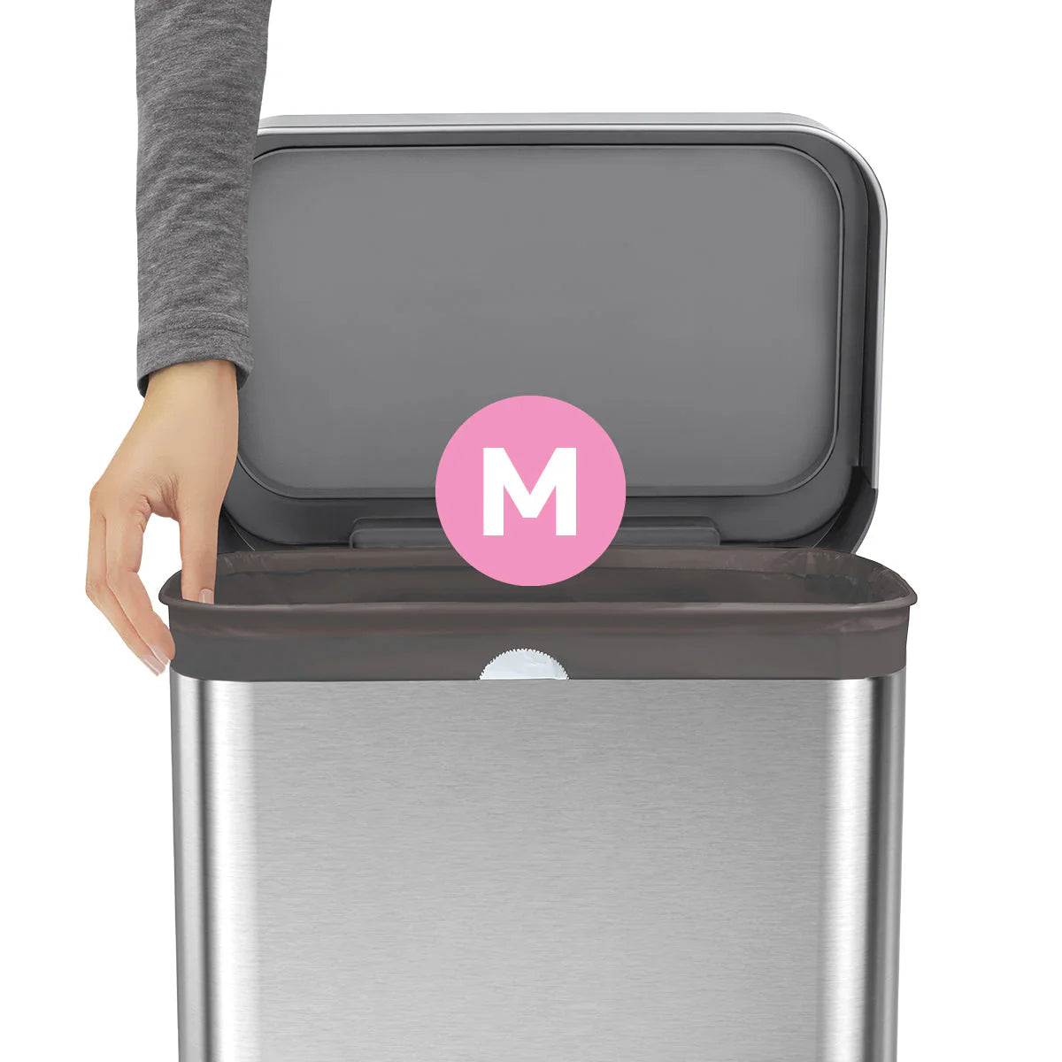 Simplehuman Odorsorb Custom Fit Liners Code M -40 Pack
