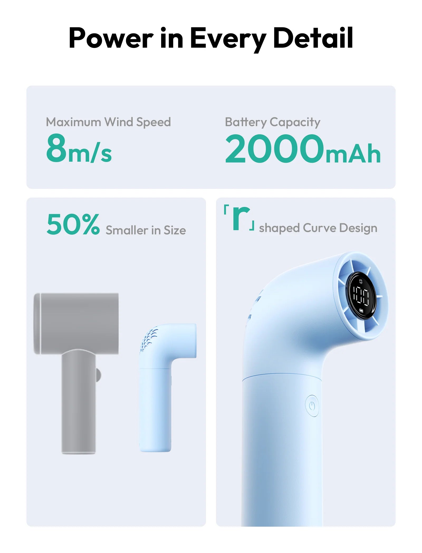 Aecooly Aero Hand Held Fan