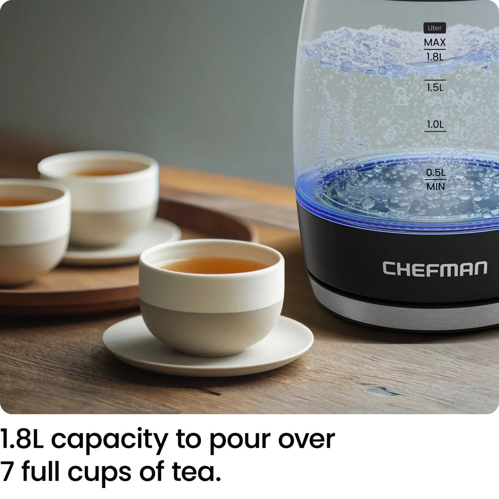 Chefman Fast-Boil 1.8L Electric Kettle