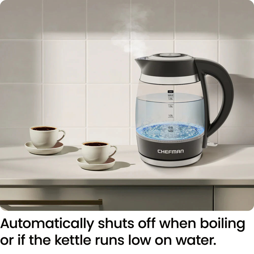 Chefman Fast-Boil 1.8L Electric Kettle