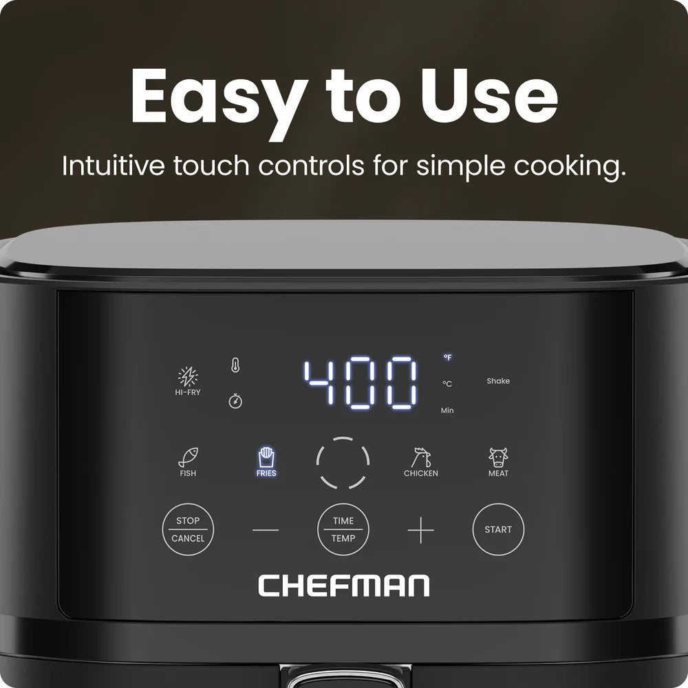 Chefman TurboFry® Touch 4-Quart Digital Air Fryer