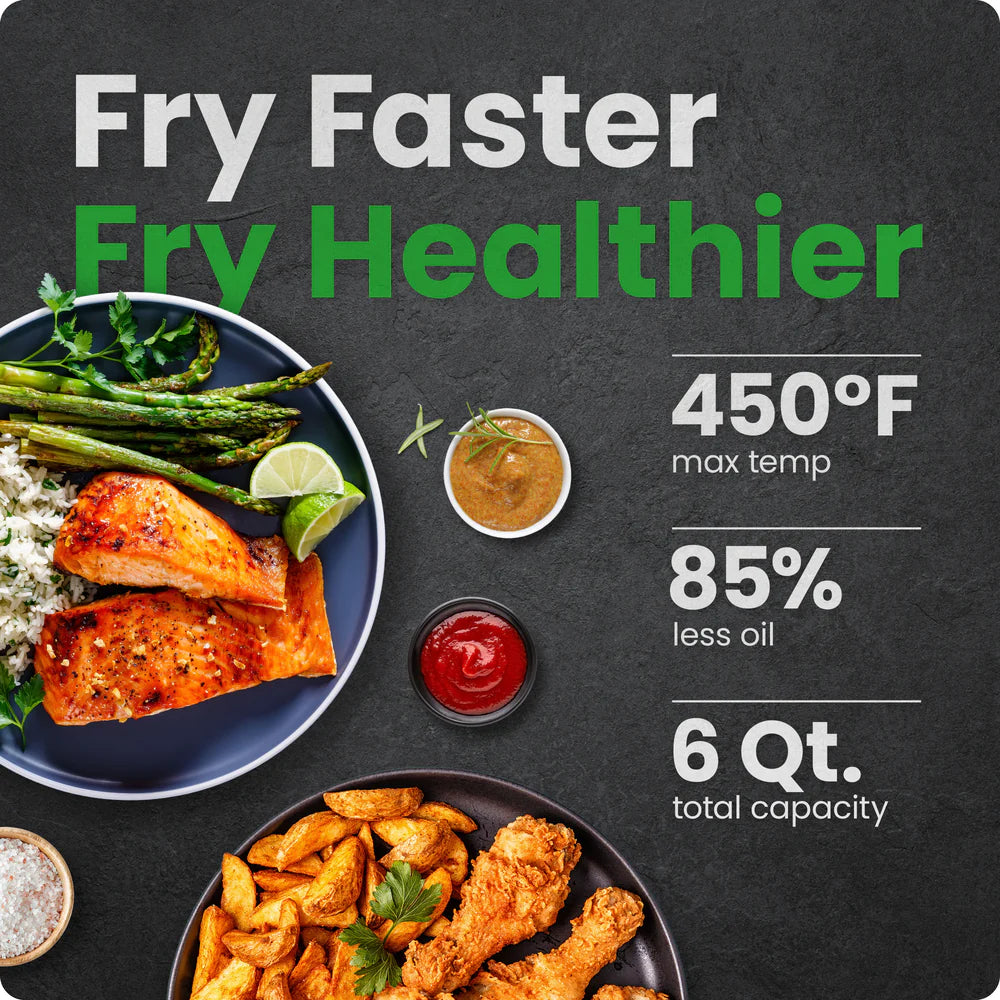 Chefman TurboFry® Touch 6Qt Digital Air Fryer