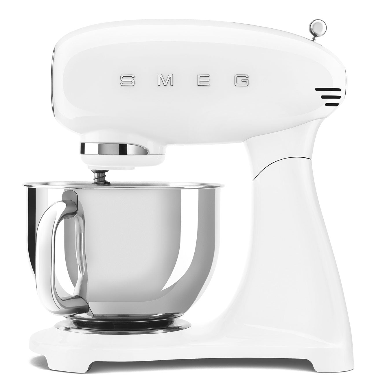 Smeg Retro Stainless Steel Stand Mixer with SS Bowl SMF05