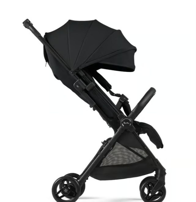 Silver Cross Kids Jet 5 Compact Travel Stroller With Raincover (0-4 Years)