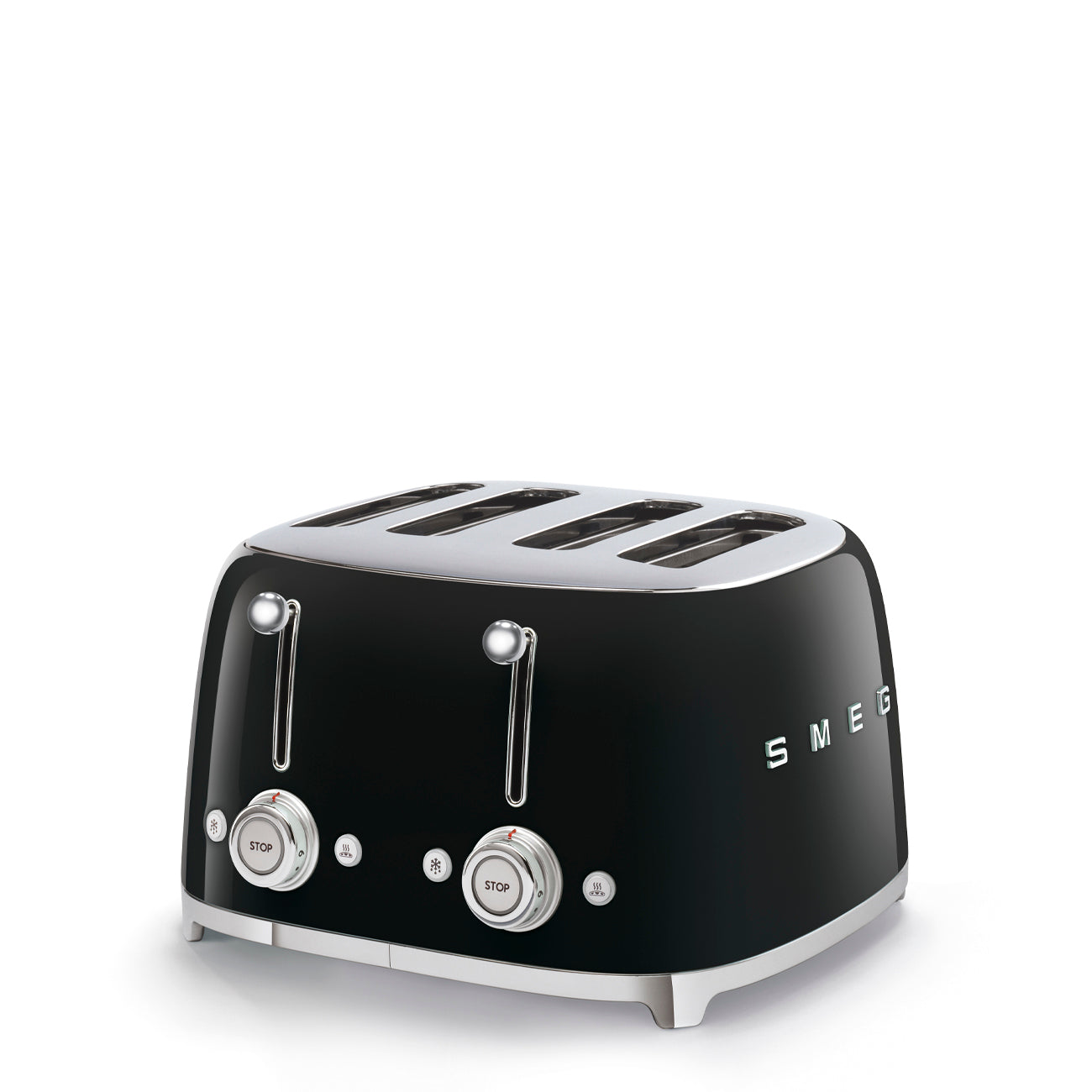 SMEG Retro Stainless Steel 4 Slice Toaster TSF03