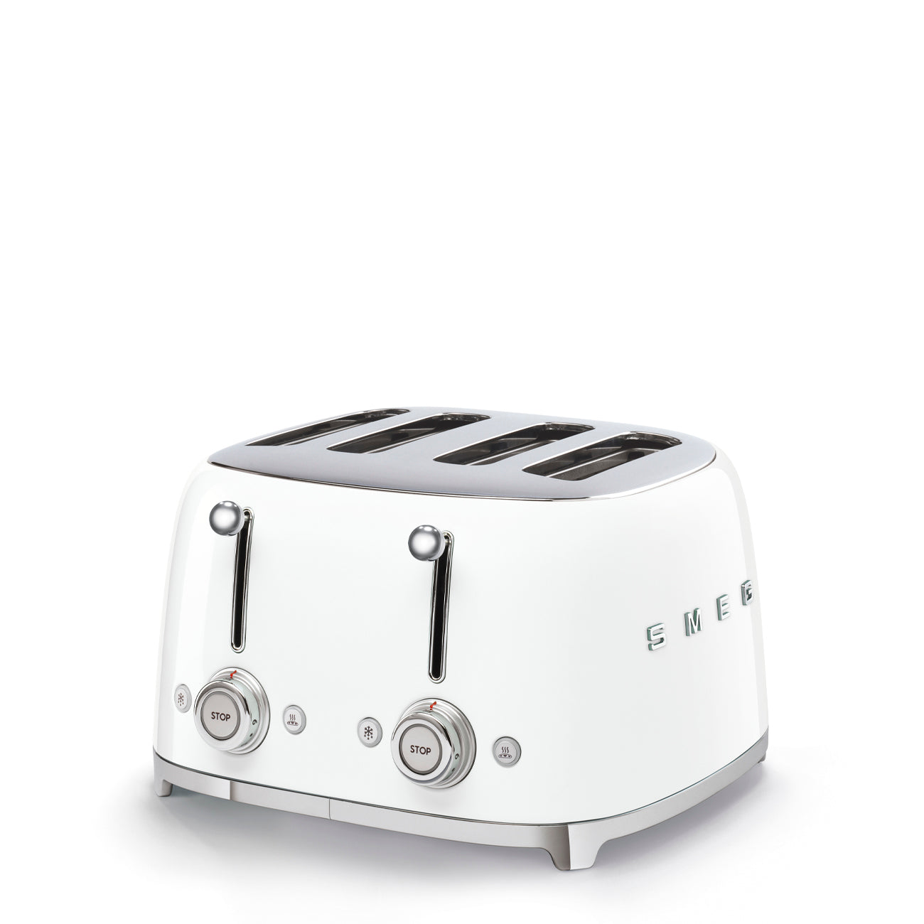 SMEG Retro Stainless Steel 4 Slice Toaster TSF03