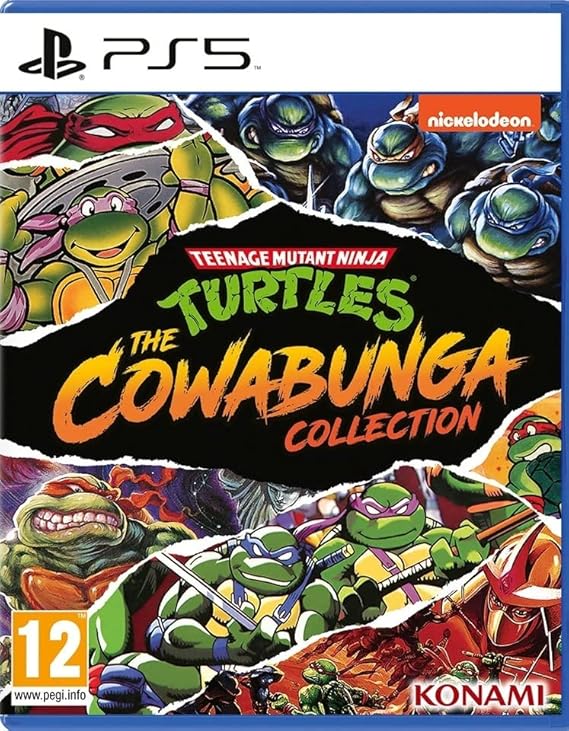 Teenage Mutant Ninja Turtles Cowabunga Collection Game CD For PS5