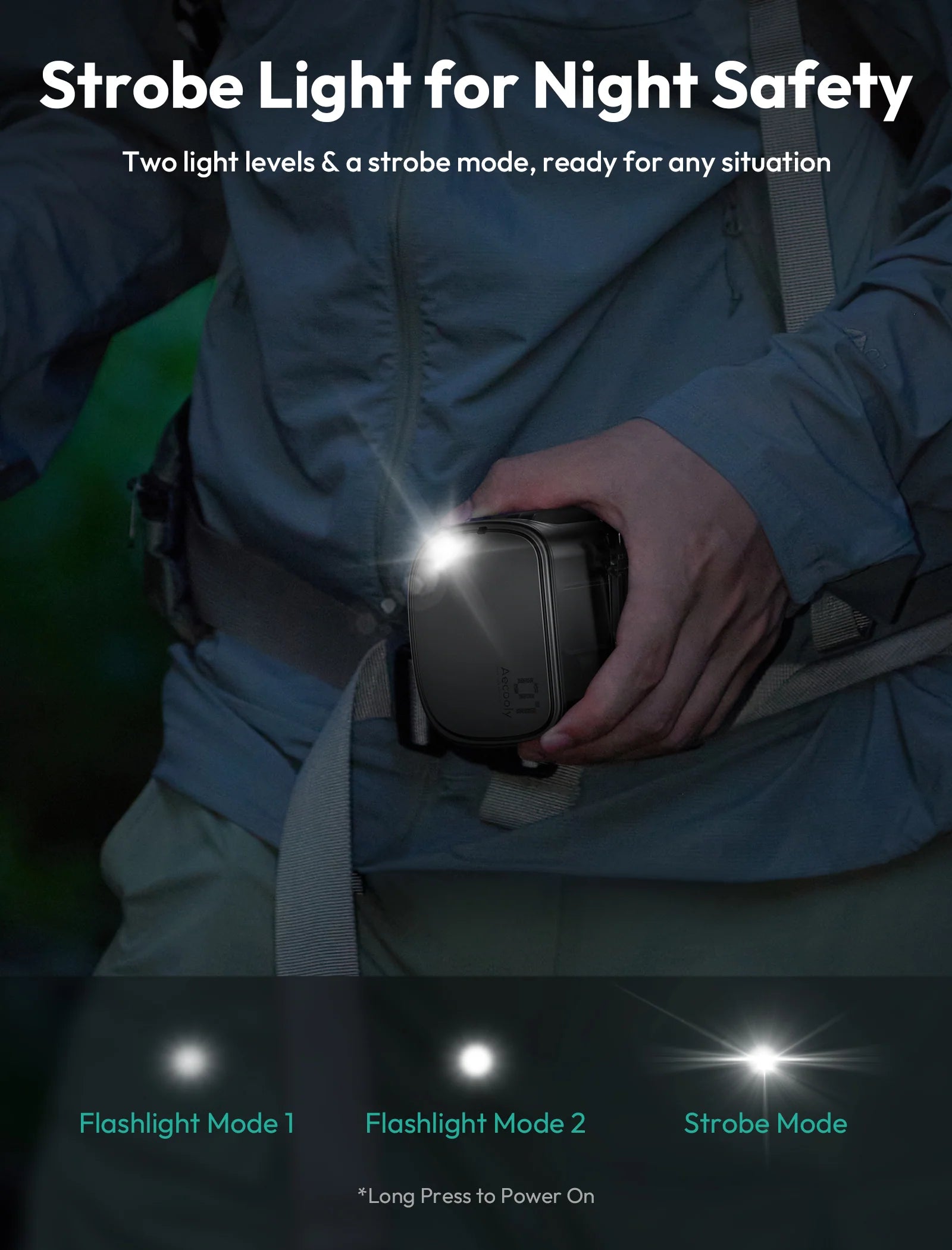 Aecooly Waist Clip Fan